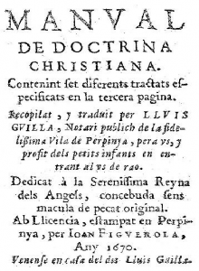 Manual de doctrina